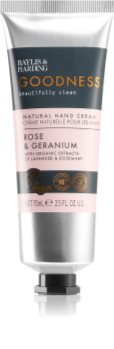 Baylis & Harding Goodness Rose & Geranium Naturlig håndcreme