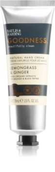 Baylis & Harding Goodness Lemongrass & Ginger natürliche Creme für die Hände