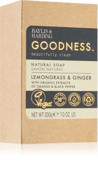 Baylis & Harding Goodness Lemongrass & Ginger sabão natural em barra