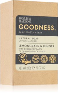 Baylis & Harding Goodness Lemongrass & Ginger натуральное твердое мыло