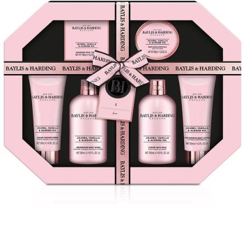 Baylis & Harding Jojoba, Vanilla & Almond Oil σετ δώρου (για γυναίκες)