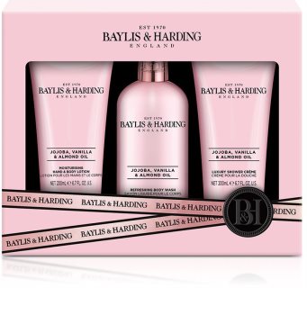 Baylis & Harding Jojoba, Vanilla & Almond Oil dárková sada (s mandlovým olejem)