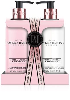 Baylis & Harding Jojoba, Vanilla & Almond Oil darčeková sada (na ruky)