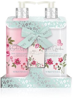 Baylis & Harding Royale Garden Rose, Poppy & Vanilla dárková sada (na ruce)