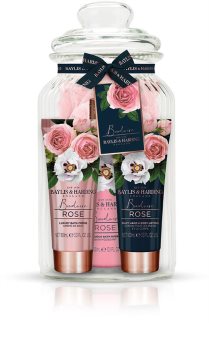 Baylis & Harding Boudoir Rose dárková sada (s vůní růží)