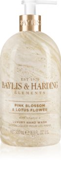Baylis & Harding Elements Pink Blossom & Lotus Flower sabão liquido para mãos
