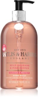 Baylis & Harding Wild Rhubarb & Pink Pepper Käsisaippua Antibakteeristen Aineosien Kanssa