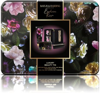 Baylis & Harding Boudoir Rose coffret (para mãos e unhas) em placa
