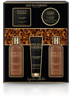 Baylis & Harding Black Pepper & Ginseng coffret cadeau (corps et visage)