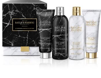 Baylis & Harding Elements Dark Amber & Fig coffret cadeau (pour la douche)