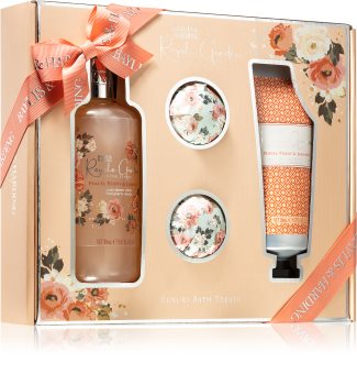 Baylis & Harding Royale Garden Peach, Peony & Jasmine dovanų rinkinys (voniai)