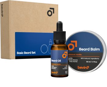 Beviro Honkatonk Vanilla dárková sada (na vousy)