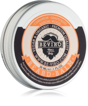 Beviro Men's Only Grapefruit, Cinnamon, Sandal Wood balzam za brado