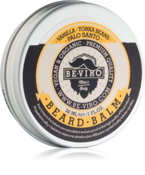Beviro Men's Only Vanilla, Tonka Beans, Palo Santo balzam za bradu