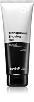 Beviro Transparent Shaving Gel τζελ ξυρίσματος για άντρες