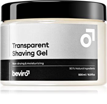 Beviro Transparent Shaving Gel gel za britje za moške