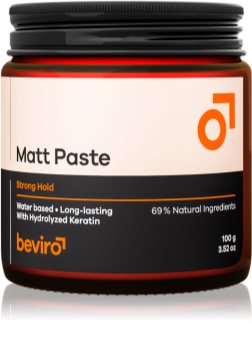 Beviro Matt Paste Strong Hold pasta plaukams