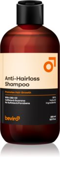 Beviro Anti-Hairloss Shampoo šampūnas vyrų plaukų slinkimui mažinti