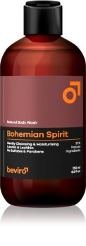 Beviro Natural Body Wash Bohemian Spirit Douchegel voor Mannen