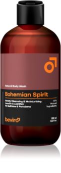 Beviro Natural Body Wash Bohemian Spirit Duschgel für Herren