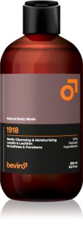 Beviro Natural Body Wash 1918 sprchový gel pro muže