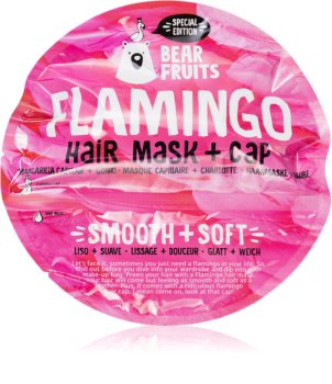 Bear Fruits Flamingo maitinamoji ir drėkinamoji plaukų kaukė
