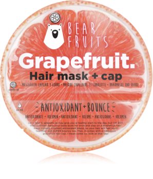 Bear Fruits Grapefruit Hair Mask For Flexibility And Volume