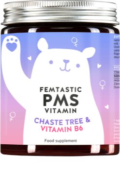 Bears With Benefits FEMTASTIC PMS VITAMIN doplněk stravy pro podporu zdraví hormonální činnosti