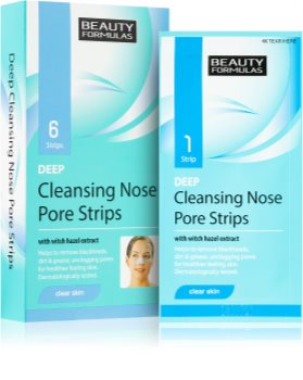 Beauty Formulas Clear Skin ταινίες καθαρισμού Για τη μύτη