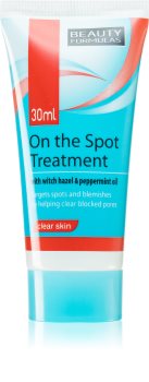Beauty Formulas Clear Skin On The Spot τζελ καθαρισμού για βαθύ καθαρισμό
