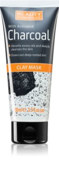 Beauty Formulas Charcoal mélytisztító arcmaszk