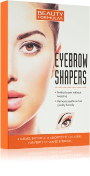 Beauty Formulas Eyebrow Shapers vaško juostelės antakiams