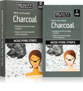 Beauty Formulas Charcoal patch purifiant anti-pores dilatés du nez
