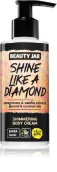 Beauty Jar Shine Like A Diamond rozjasňujúci telový krém s vyživujúcim účinkom