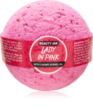 Beauty Jar Lady In Pink šumivá guľa do kúpeľa