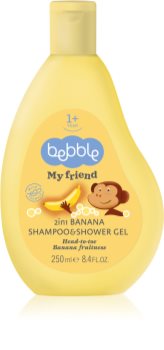 Bebble Banana Shampoo & Shower Gel sampon és tusfürdő gél 2 in 1 gyermekeknek