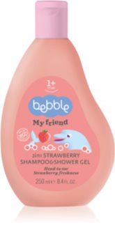 Bebble Strawberry Shampoo & Shower Gel shampoo e doccia gel 2 in 1 per bambini