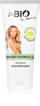 beBIO Spirulina & Chlorella zjemňující sprchový gel