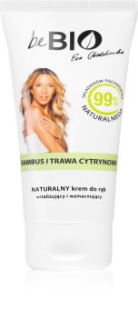beBIO Bamboo & Lemongrass Fugtgivende håndcreme