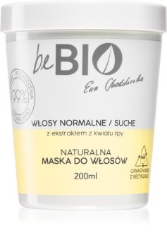 beBIO Normal / Dry Hair masca pentru regenerare pentru par normal spre uscat