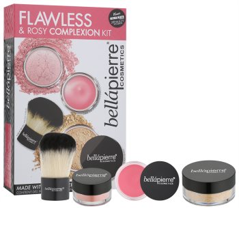 BelláPierre Flawless & Rosy Complexion Kit lote cosmético II.