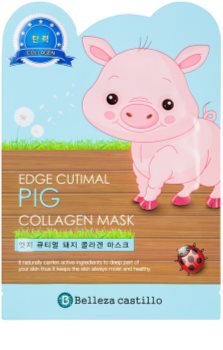 Belleza Castillo Edge Cutimal Pig pleťová maska s kolagénom
