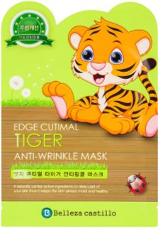 Belleza Castillo Edge Cutimal Tiger maska pro vyhlazení vrásek a vypnutí pleti