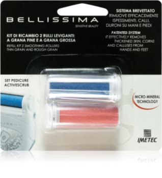 Bellissima Rollers Kit For 5412 Ersatz-Aufsätze für elektronische Fußfeilen