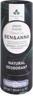 BEN&ANNA Natural Deodorant Green Fusion tuhý dezodorant