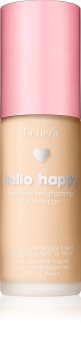 Benefit Hello Happy Flawless Brightening Foundation tekoči puder za osvetljevanje SPF 15