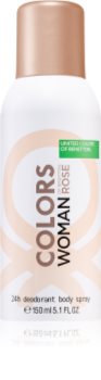 Benetton Colors de Benetton Woman Rose Deodorant til kvinder