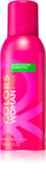 Benetton Colors de Benetton Woman Pink Deodorant Spray für Damen