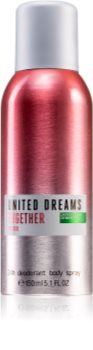 Benetton United Dreams for her Together Deodorant Spray für Damen