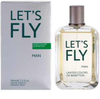 Benetton Let's Fly eau de toilette para hombre 100 ml